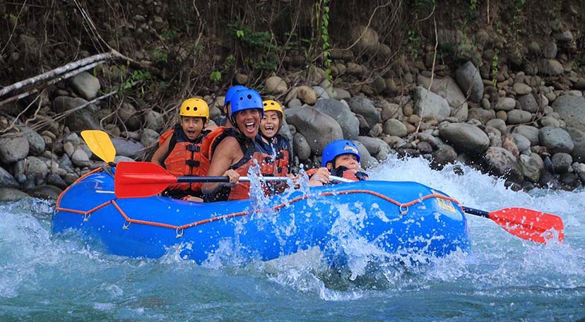 Whitewater rafting tour near Jaco Costa Rica
